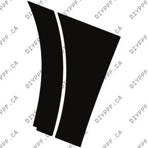 Wheel, Front Splash Left 2024-2024 Porsche Cayenne Base/E-Hybrid/S/S E-Hybrid Coupe 24-24 4D SUV PPF