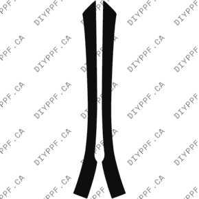 A Pillar 2023-2025 Volvo XC40 Core/Plus/Ultra/Ultimate 25-23 4D SUV PPF