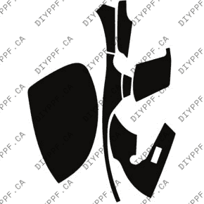 Mirror, Right 2024-2024 Porsche Panamera/Panamera 4 24-24 4D Sdn PPF