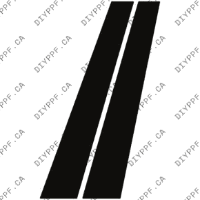 Door, B Pillar Left 2024-2024 Porsche Panamera/Panamera 4 24-24 4D Sdn PPF