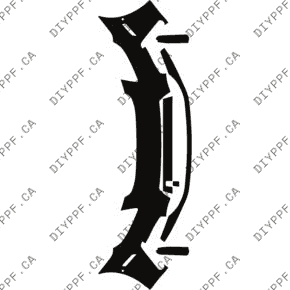 Front Bumper, w/ 2 Sensors 2024-2024 Porsche Panamera/Panamera 4 24-24 4D Sdn PPF