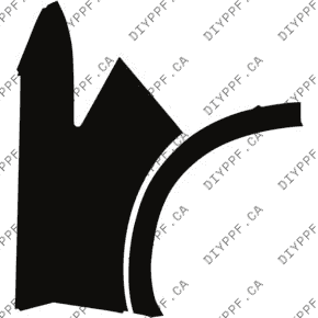 Qtr. Panel, Full Rear Left 2024-2024 Acura ZDX A-Spec 24-24 4D SUV PPF