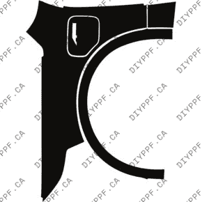 Fender, Left Full w/ Charge Port Door 2024-2024 Acura ZDX A-Spec 24-24 4D SUV PPF