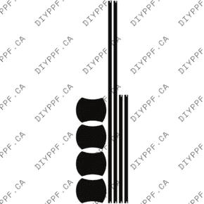 Acura ZDX Type S (2024–2024) A-Pillar Paint Protection Film (PPF) Kit – Sport Utility Vehicle