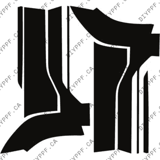 Door Panels Rear, L&R 2024-2024 KIA EV9 Land 24-24 4D SUV PPF