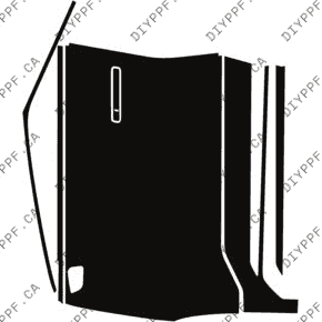 Door, Full Front Left 2024-2024 KIA EV9 Land 24-24 4D SUV PPF