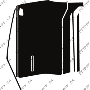 Door, Full Front Right 2024-2024 KIA EV9 Land 24-24 4D SUV PPF