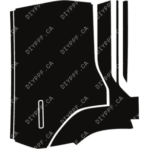 Door, Full Rear Right 2024-2024 KIA EV9 Land 24-24 4D SUV PPF