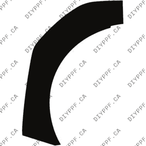 Wheel, Rear Flare, Full Left 2024-2024 KIA EV9 Land 24-24 4D SUV PPF