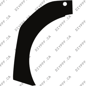 Wheel, Rear Flare, Full Left w/ 1 Sensor 2024-2024 KIA EV9 Land 24-24 4D SUV PPF