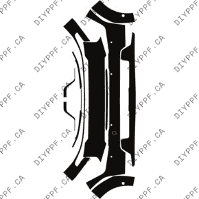 Front Bumper, w/ 6 Sensors 2024-2024 KIA EV9 Land 24-24 4D SUV PPF