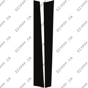 Door Panels Front, L&R 2024-2024 Mercedes-Benz AMG GT 43/53 24-24 4D HB PPF