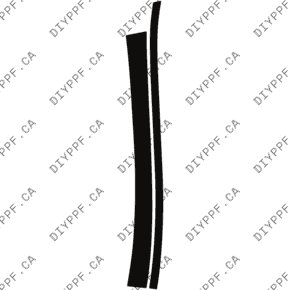 Door, A Pillar Left 2024-2024 Mercedes-Benz AMG GT 43/53 24-24 4D HB PPF