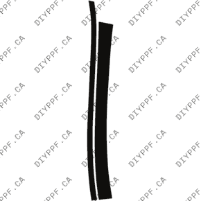 Door, A Pillar Right 2024-2024 Mercedes-Benz AMG GT 43/53 24-24 4D HB PPF