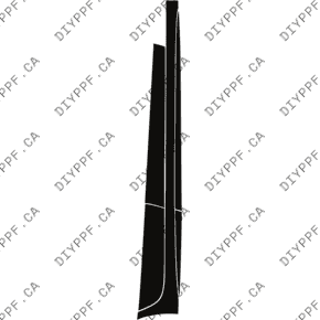 Rocker, Right 2024-2024 Mercedes-Benz AMG GT 43/53 24-24 4D HB PPF