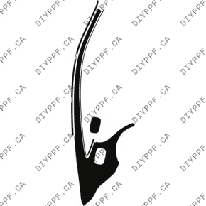 Qtr. Panel, Full Rear Right  2024-2024 Mercedes-Benz AMG GT 43/53 24-24 4D HB PPF
