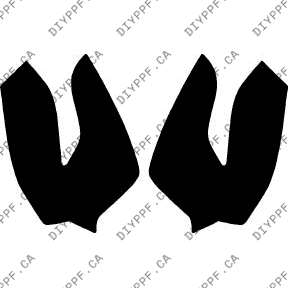 Mirrors 2008-2008 Acura TL 08-08 4D Sdn PPF