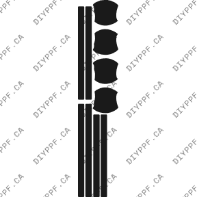 Appearance A 2008-2009 Buick LaCrosse 09-08 4D Sdn PPF