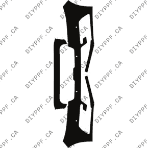 Front Bumper, Sensors 2017-2020 Lincoln Continental 20-17 4D Sdn PPF