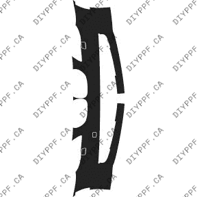 Front Bumper 2008-2010 BMW 5 Series 10-08 4D Sdn PPF