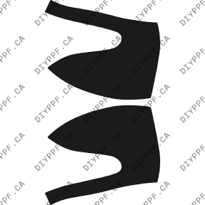 Mirrors 2008-2010 Mercedes-Benz R Class 10-08 4D SW PPF