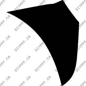 Fender, Left 2008-2010 Mercedes-Benz R Class 10-08 4D SW PPF