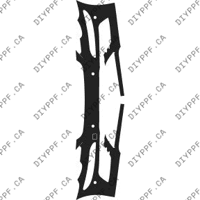 Bumper, Center Sensors 2008-2010 Mercedes-Benz R Class 10-08 4D SW PPF