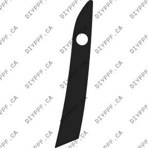 Bumper, Right Sensors 2008-2010 Mercedes-Benz R Class 10-08 4D SW PPF