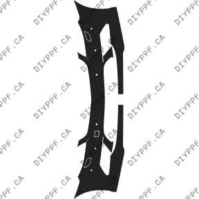 Bumper, Center Sensors 2007-2009 Mercedes-Benz CL w/ Sport Package 09-07 2D Cpe PPF