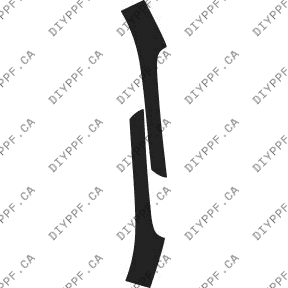 A Pillar 2008-2010 Dodge Challenger 10-08 2D Cpe PPF