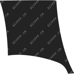 Wheel, Front Splash Left 2008-2010 Dodge Challenger 10-08 2D Cpe PPF