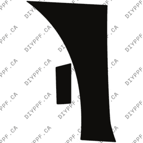 Wheel, Front Splash Left 2017-2018 Chevrolet Cruze 18-17 4D HB PPF