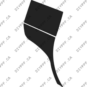 Wheel, Rear Splash Left 2008-2010 Volvo V70 10-08 4D SW PPF