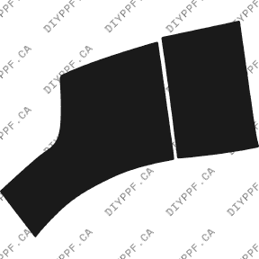 Wheel, Rear Splash Left 2008-2010 Chevrolet Cobalt Sport 10-08 2D Cpe PPF