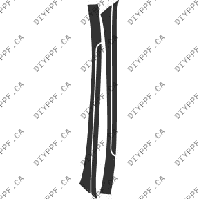 A Pillar 2010-2013 Volvo XC60 13-10 4D SUV PPF