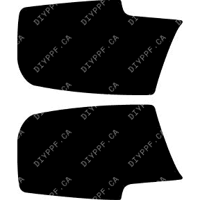 Mirrors 2008-2008 KIA Optima w/o license plate 08-08 4D Sdn PPF