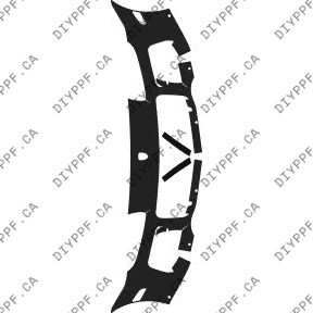 Bumper, Sensors 2008-2010 Porsche Cayenne Turbo w/ fender flare no washers 10-08 4D SUV PPF