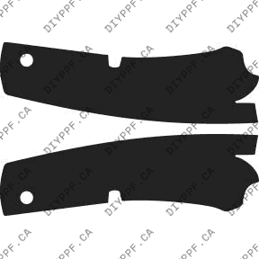 Splash 2008-2010 Dodge Dakota 10-08 Extd P/U PPF