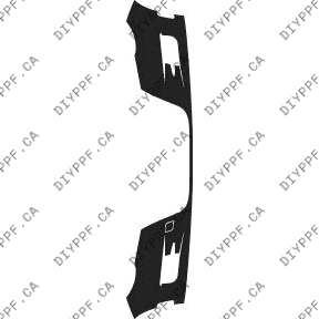 Bumper, Bottom 2009-2011 Volkswagen Tiguan 11-09 4D SUV PPF