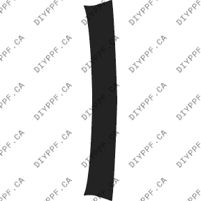 Bumper, Back 2009-2012 Acura RL 12-09 4D Sdn PPF