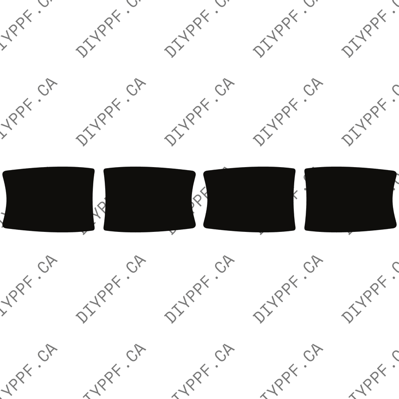 Door Handles 2016-2018 Buick Envision 18-16 4D SUV PPF