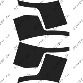 Splash 2010-2012 Mercedes-Benz GLK Class 12-10 4D SUV PPF