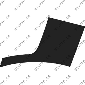 Wheel, Front Splash Left 2010-2012 Mercedes-Benz GLK Class 12-10 4D SUV PPF