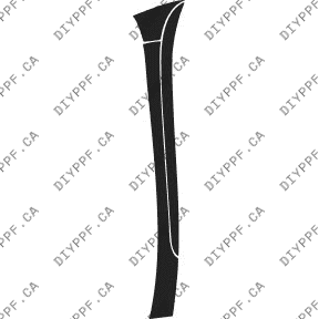 Door, A Pillar Left 2009-2010 Acura TSX 10-09 4D Sdn PPF