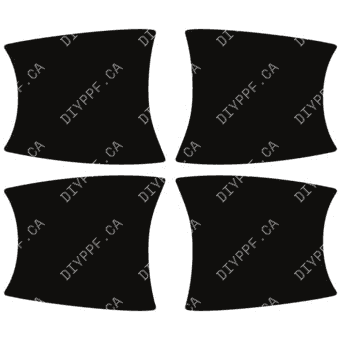 Door Handles 2017-2020 Mercedes-Benz E Class 20-17 4D Sdn PPF