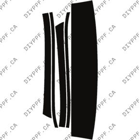 Roof & A Pillar 2017-2020 Mercedes-Benz E Class 20-17 4D Sdn PPF