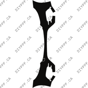 Bumper, Bottom 2017-2020 Mercedes-Benz E Class 20-17 4D Sdn PPF