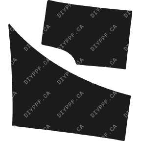 Wheel, Front Splash Right 2007-2009 Audi TT S-Line 09-07 2D Conv PPF