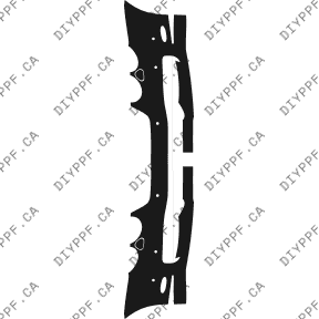 Bumper 2006-2011 Bentley Continental GTC 11-06 2D Conv PPF