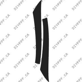 A Pillar 2009-2012 Mercedes-Benz SL Class 12-09 2D Cpe/Conv PPF